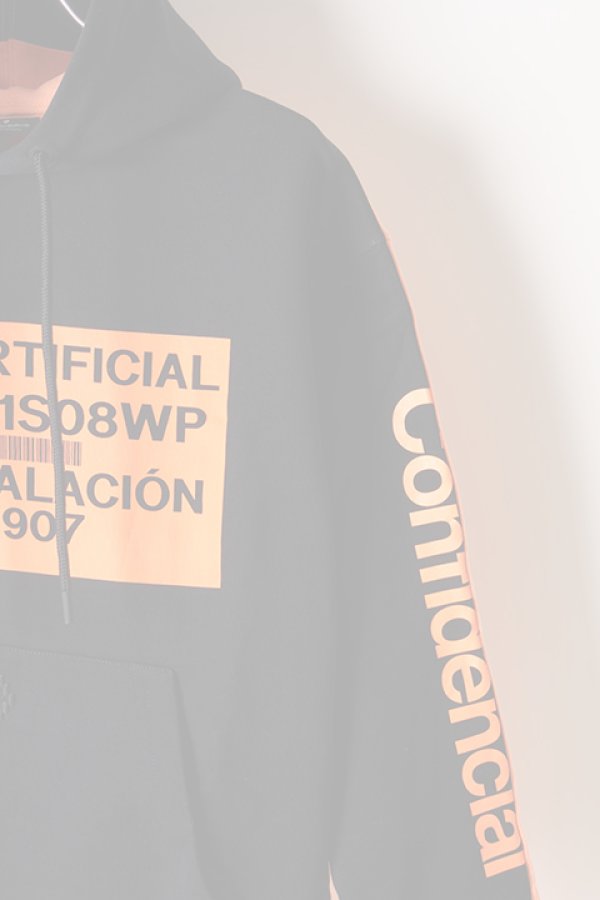 画像5:   MARCELO BURLON マルセロ ブロン CONTAMINACION OVER HOODIE{-AIS} (5)