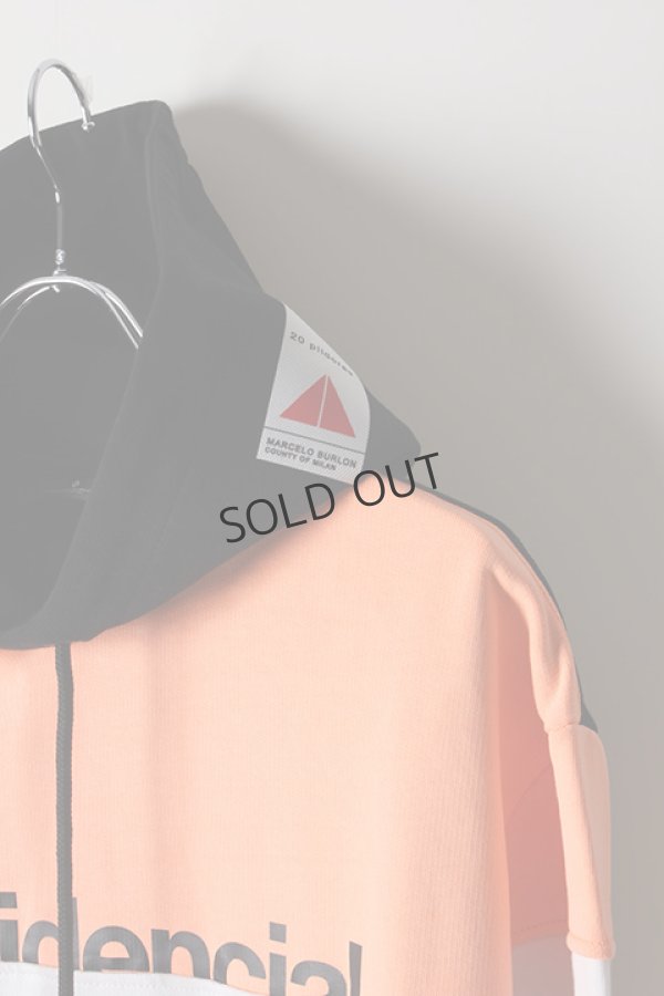 画像5: {SOLD}MARCELO BURLON マルセロ ブロン PATCHES STRIPES OVER HOODIE{-AIS} (5)