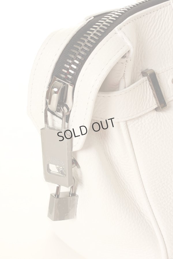 画像4: {SOLD}AIZEA アイセア Taurillon/Calf Bag Luisa（30cm）{-AFA} (4)