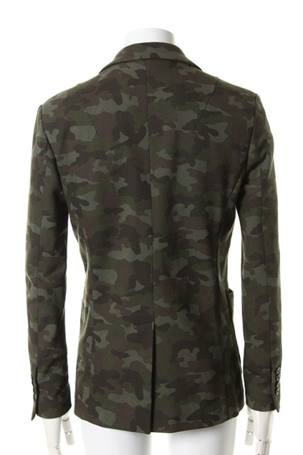 画像2: ▽ 50%OFF アウトレットセール86,900円→43,450円▽ 1piu1uguale3 ウノピゥウノウグァーレトレ ORIGINAL HEAVY KANOKO CAMO 2B JACKET{MRB045-COT098-66-AES} (2)