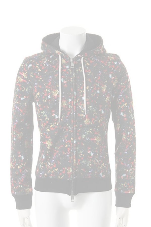 画像1:  {SOLD} 1piu1uguale3 ウノピゥウノウグァーレトレ ORIGINAL SPORTS SWEAT FLOWER EXOTIC PARKA{MRB087-PCT005-99-AES} (1)