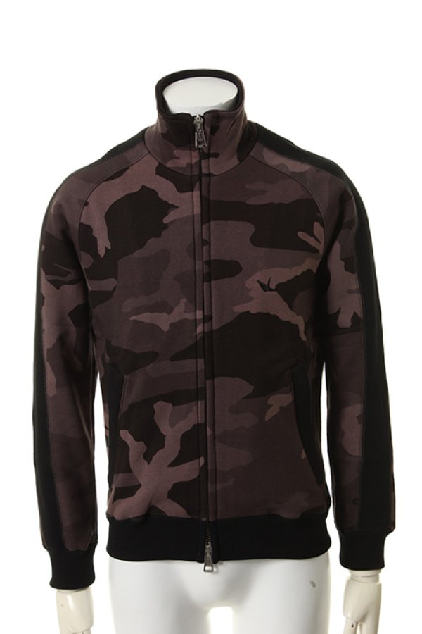画像3: 1piu1uguale3 ウノピゥウノウグァーレトレ ORIGINAL SWEAT 'CAMO' LINE TRACK PARKA{MRB120-COT124-99-AEA} (3)