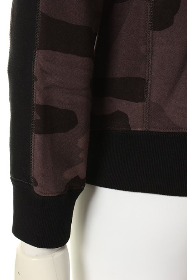 画像5: 1piu1uguale3 ウノピゥウノウグァーレトレ ORIGINAL SWEAT 'CAMO' LINE TRACK PARKA{MRB120-COT124-99-AEA} (5)