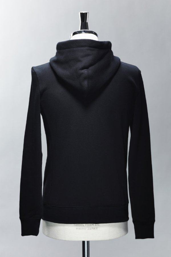 画像2: 【 40%OFF セール154,000円→92,400円】 1piu1uguale3×CODY SANDERSON ウノピゥウノウグァーレトレ×コディサンダーソン HEAVY SWEAT/COW/SILVER925 SWEAT PARKA{MRB142C-COT132-99-AFS} (2)