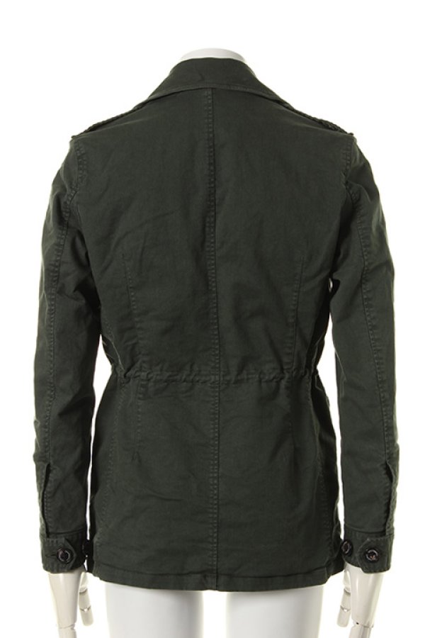 画像4: 【 30%OFF セール104,500円→73,150円】 1piu1uguale3 ウノピゥウノウグァーレトレ×LEON STRETCH MORESKIN NEW M-43 【LEON 3月号掲載商品】{MRB148-CTU055-65-AFS} (4)