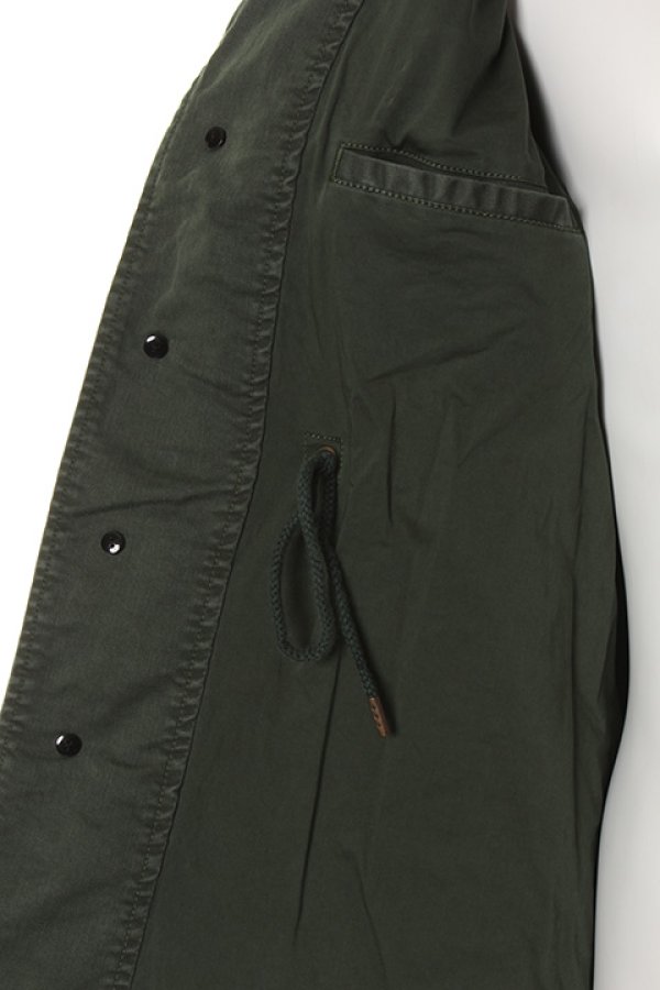 画像5: 【 30%OFF セール104,500円→73,150円】 1piu1uguale3 ウノピゥウノウグァーレトレ×LEON STRETCH MORESKIN NEW M-43 【LEON 3月号掲載商品】{MRB148-CTU055-65-AFS} (5)