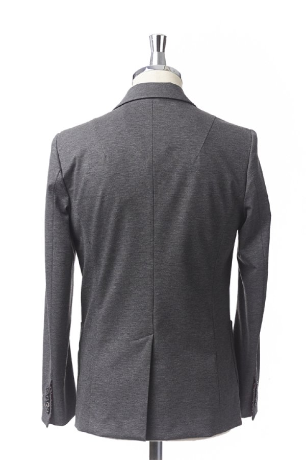 画像3: 【 30%OFF セール88,000円→61,600円】 1piu1uguale3 ウノピゥウノウグァーレトレ WRINKLE GUARD SUPER STRETCH TRAVEL JACKET{MRB188-RYN008-95-AIS} (3)