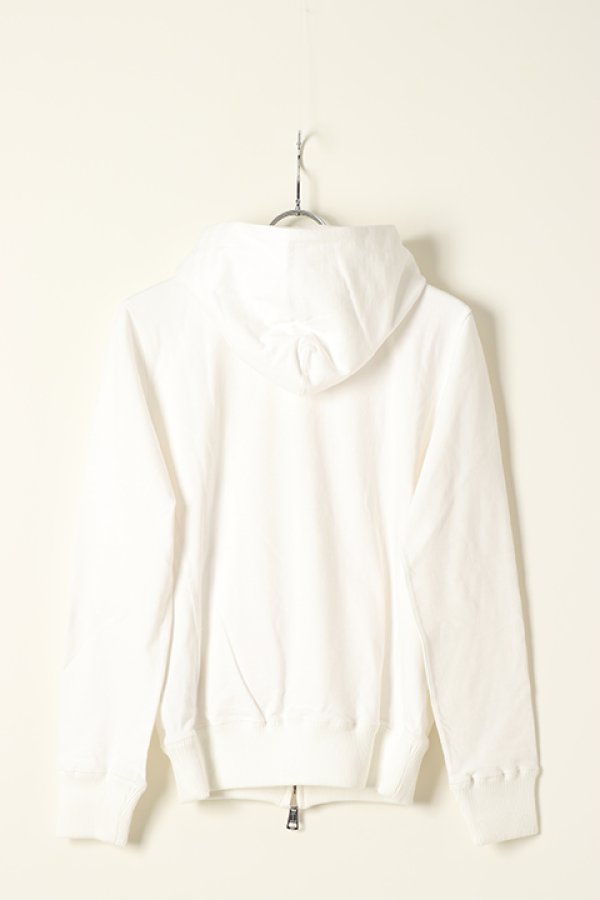 画像5: 【 40%OFF セール59,400円→35,640円】 1piu1uguale3 ウノピゥウノウグァーレトレ CRAZY CUTTING JERSEY HOODED PARKA{MRB204-OVR005-10-AGS} (5)