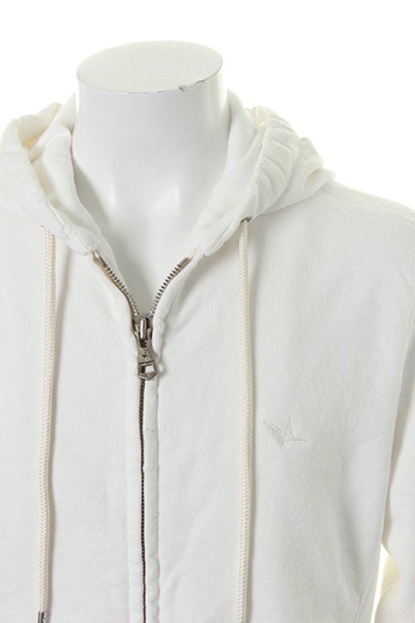 画像4: 【 40%OFF セール52,800円→31,680円】 1piu1uguale3 ウノピゥウノウグァーレトレ AMERICAN DRY SWEAT STONE DAMAGE PARKA{MRB298-COT226-10-AHS} (4)