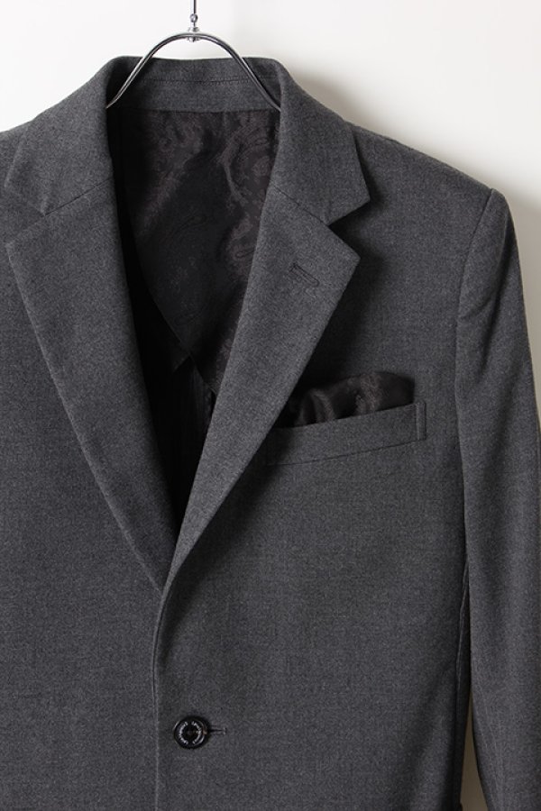 画像3: 【 30%OFF セール99,000円→69,300円】 1piu1uguale3 ウノピゥウノウグァーレトレ TR STRETCH/TR STRIPE RIB JACKET STRIPE BACK{MRB362-PRY042-95-AIS} (3)