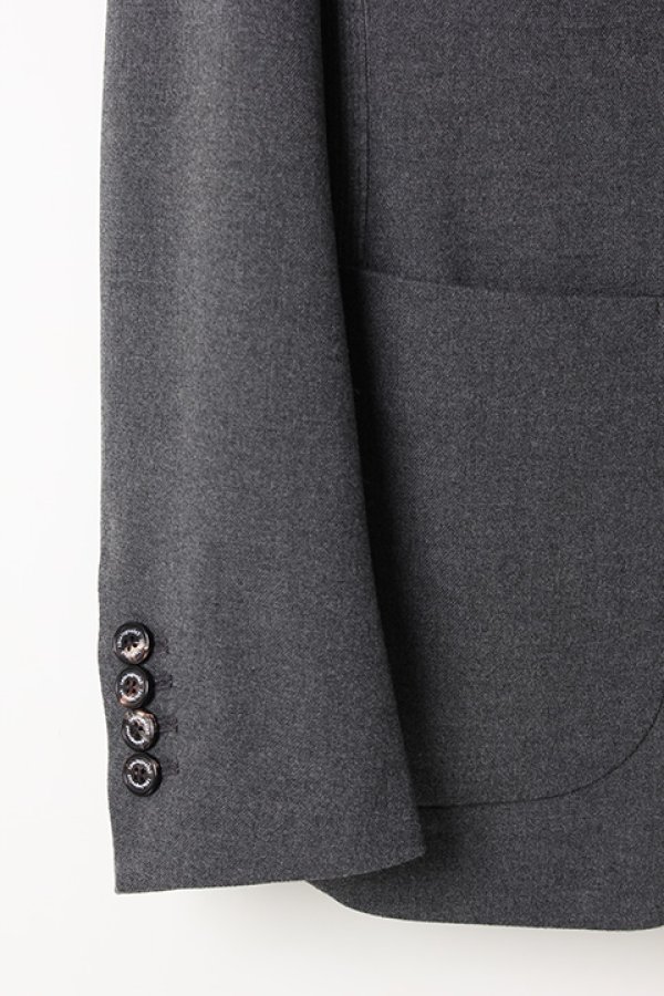 画像4: 【 30%OFF セール99,000円→69,300円】 1piu1uguale3 ウノピゥウノウグァーレトレ TR STRETCH/TR STRIPE RIB JACKET STRIPE BACK{MRB362-PRY042-95-AIS} (4)