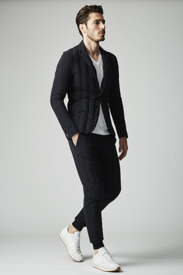 画像5: 【 30%OFF セール104,500円→73,150円】 1piu1uguale3 ウノピゥウノウグァーレトレ 4WAY NYLON RIB 2B JKT{MRB391-NYU017-99-AIA} (5)