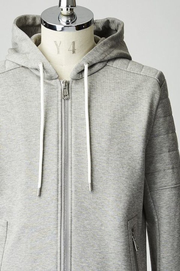 画像4: 【 40%OFF セール90,200円→54,120円】 1piu1uguale3 ウノピゥウノウグァーレトレ Camila RIDERS PARKA{MRB422-COT279-93-BJS} (4)