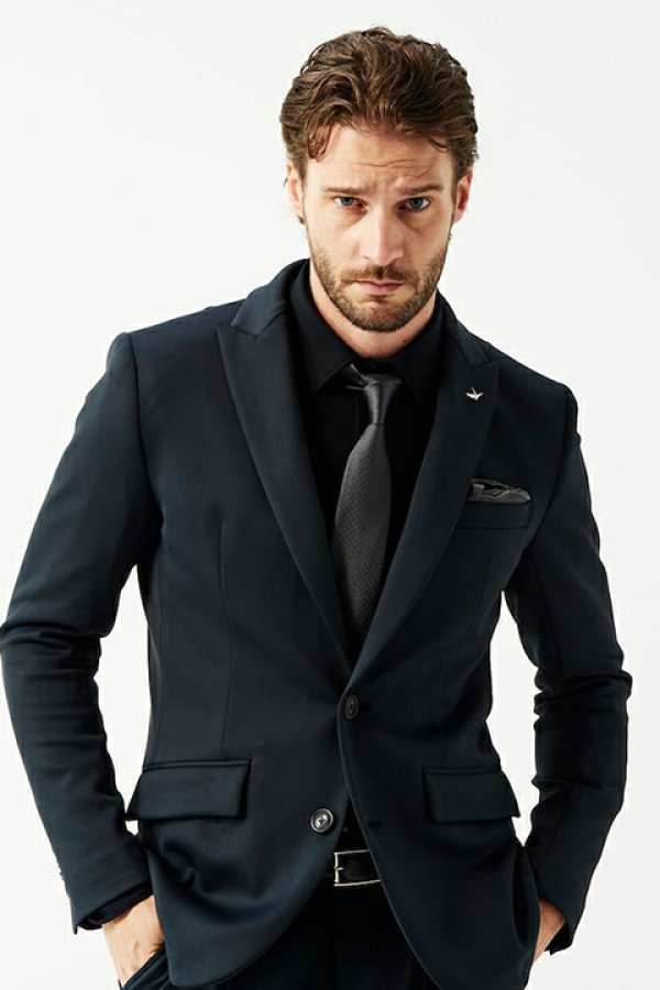 画像5: 【 30%OFF セール121,000円→84,700円】 1piu1uguale3 ウノピゥウノウグァーレトレ 2B JACKET{-BDS} (5)