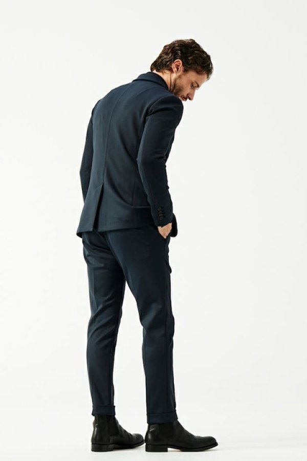 画像9: 【 30%OFF セール121,000円→84,700円】 1piu1uguale3 ウノピゥウノウグァーレトレ 2B JACKET{-BDS} (9)