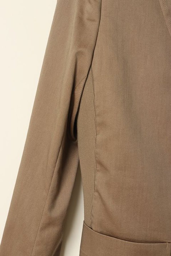 画像3: 【 30%OFF セール121,000円→84,700円】 1piu1uguale3 ウノピゥウノウグァーレトレ RIB JACKET / COOL MOTION TWILL{-BCS} (3)