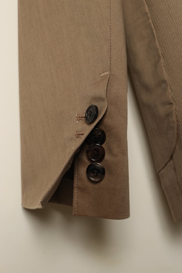 画像4: 【 30%OFF セール121,000円→84,700円】 1piu1uguale3 ウノピゥウノウグァーレトレ RIB JACKET / COOL MOTION TWILL{-BCS} (4)