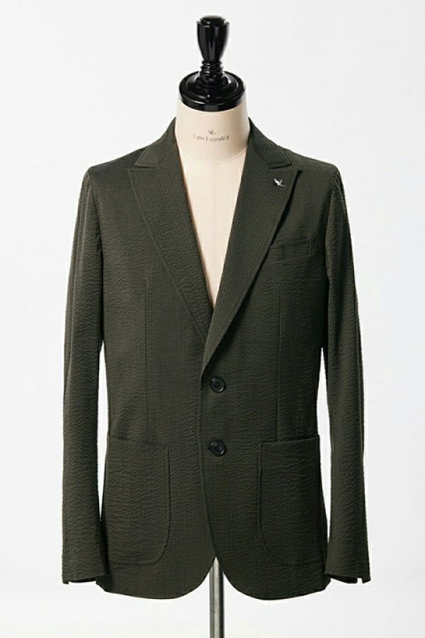 画像3: 【 30%OFF セール90,200円→63,140円】 1piu1uguale3 ウノピゥウノウグァーレトレ UNCON JACKET{-BCS} (3)