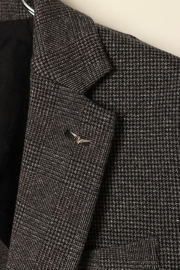 画像4: 【 30%OFF セール132,000円→92,400円】 1piu1uguale3 ウノピゥウノウグァーレトレ CRAZY RIB JKT{MRB639-WCT009-DE99-BCA} (4)