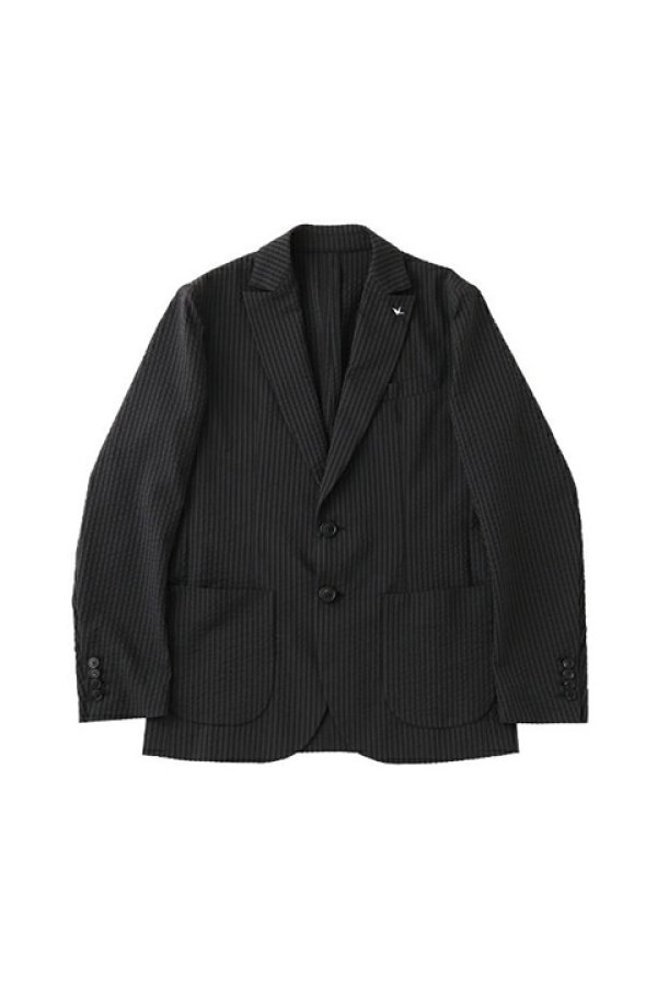 画像2: 【 30%OFF セール104,500円→73,150円】 1piu1uguale3 ウノピゥウノウグァーレトレ UNCON JKT{MRB672-PCT036-C99/97-BDS} (2)