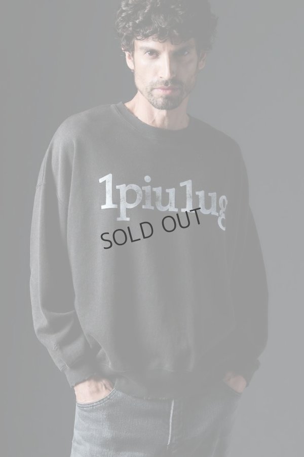 画像1: {SOLD}1piu1uguale3 ウノピゥウノウグァーレトレ 113 L/S VINTAGE CREW SWEAT{-BES} (1)