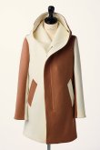 画像1: 【 ポイント10倍 】1piu1uguale3 ウノピゥウノウグァーレトレ CRAZY WRAP COAT{MRC126-WNY030-25/10-BAA} (1)