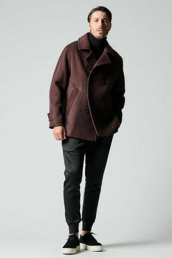 画像3: 1piu1uguale3 ウノピゥウノウグァーレトレ P COAT{-BCA} (3)