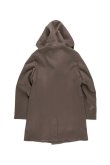画像5: {SOLD}1piu1uguale3 ウノピゥウノウグァーレトレ WRAP HOODED COAT{-BEA} (5)