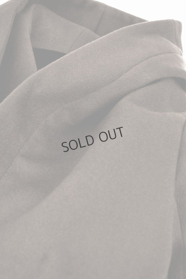 画像9: {SOLD}1piu1uguale3 ウノピゥウノウグァーレトレ WRAP HOODED COAT{-BEA} (9)