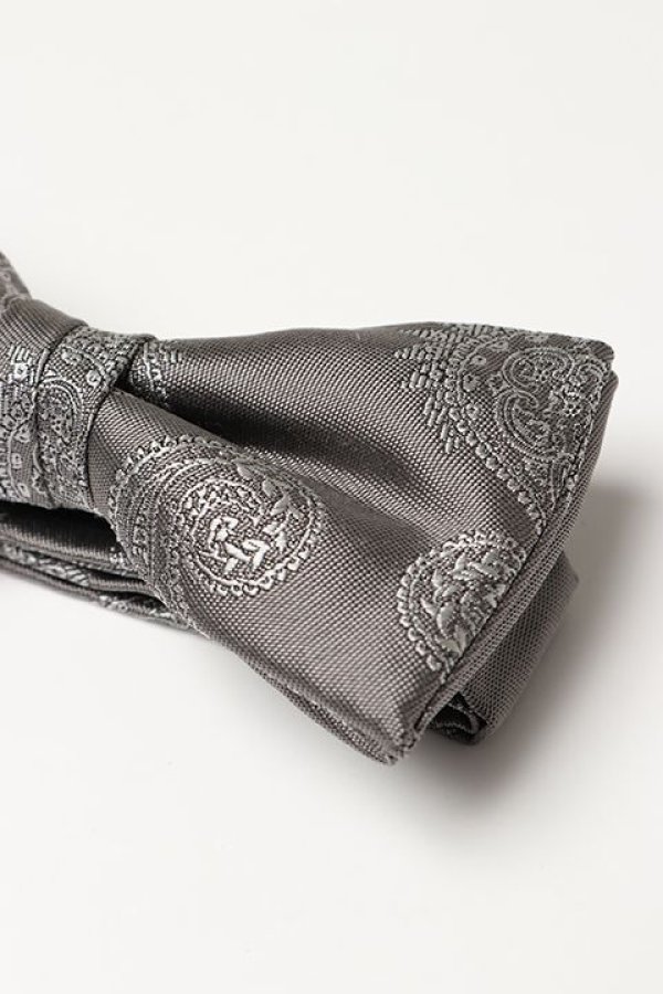 画像2: 1piu1uguale3 ウノピゥウノウグァーレトレ ORIGINAL PAISLEY SILK BOW TIE{MRG172-SLK026-G95-AIA} (2)