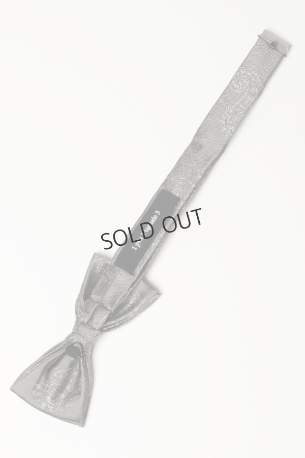 画像3: {SOLD}1piu1uguale3 ウノピゥウノウグァーレトレ ORIGINAL PAISLEY SILK BOW TIE{MRG172-SLK026-G95-AIA} (3)