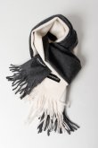 画像6: 【 40%OFFタイムセール 60,500円→36,300円】 1piu1uguale3 ウノピゥウノウグァーレトレ CASHMERE 30×160 MUFFLER by BEGG＆Co{MRG310-CAS014-12-AIA} (6)