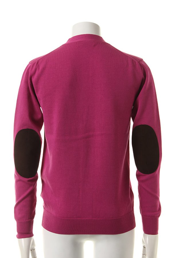 画像2: ▽ 60%OFF アウトレットセール49,500円→19,800円▽ 1piu1uguale3 ウノピゥウノウグァーレトレ GIZA COTTON /SHEEP NUBUCK SUMMER V-CARDIGAN{MRK009-COT072-42-ADS} (2)