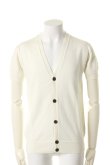 画像2: 【 ポイント10倍 】1piu1uguale3 ウノピゥウノウグァーレトレ GIZA COTTON S/S V CARDIGAN{MRK044-COT135-10-AFS} (2)