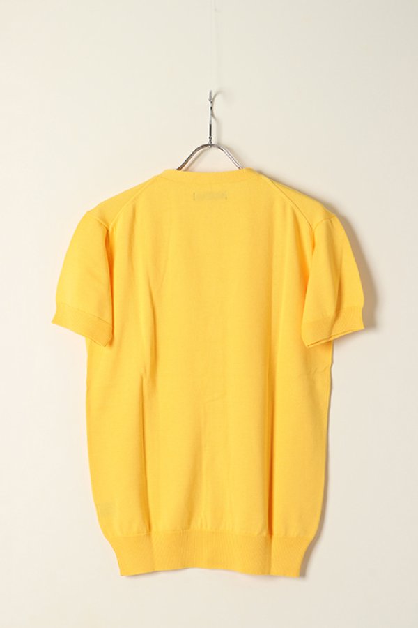 画像5: 【 40%OFF セール42,900円→25,740円】 1piu1uguale3 ウノピゥウノウグァーレトレ GIZA COTTON S/S V CARDIGAN{MRK044-COT135-33-AFS} (5)