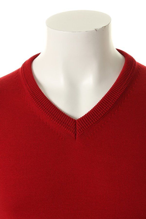 画像4: 【 40%OFF セール52,800円→31,680円】 1piu1uguale3 ウノピゥウノウグァーレトレ LABRADOR by BOTTO POALA V-NECK KNIT{MRK087-WOL048-45-AFA} (4)