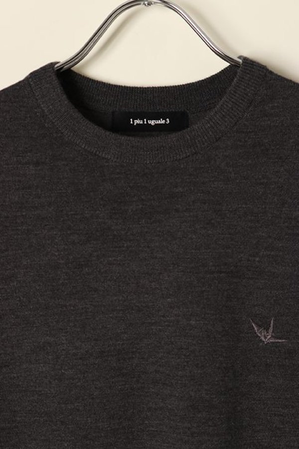 画像2: 【 40%OFF セール49,500円→29,700円】 1piu1uguale3 ウノピゥウノウグァーレトレ CREW{-BBA} (2)