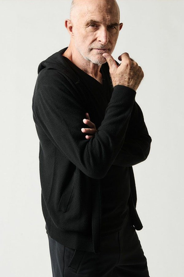 画像2: 【 30%OFF セール60,500円→42,350円】 1piu1uguale3 ウノピゥウノウグァーレトレ YURUFUWA HOODED CARDIGAN{-BDS} (2)