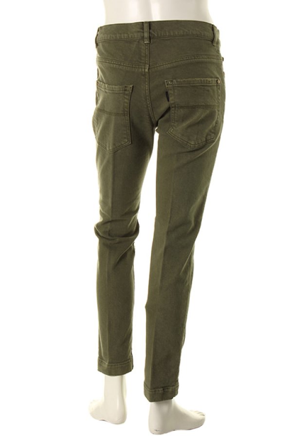 画像2: 【 40%OFF セール44,000円→26,400円】 1piu1uguale3 ウノピゥウノウグァーレトレ STRETCH DENIM TWIGGY{MRP062-CTU105-DN67-AGS} (2)