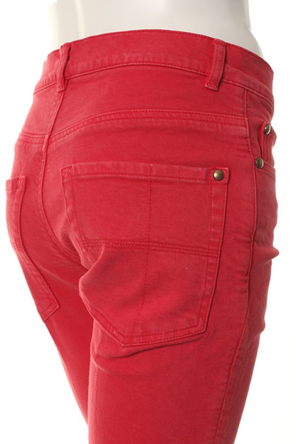 画像4: 【 50%OFF セール38,500円→19,250円】 1piu1uguale3 ウノピゥウノウグァーレトレ STRETCH SLUB DENIM TWIGGY SHORTS{MRP174-CTU062-45-AFS} (4)