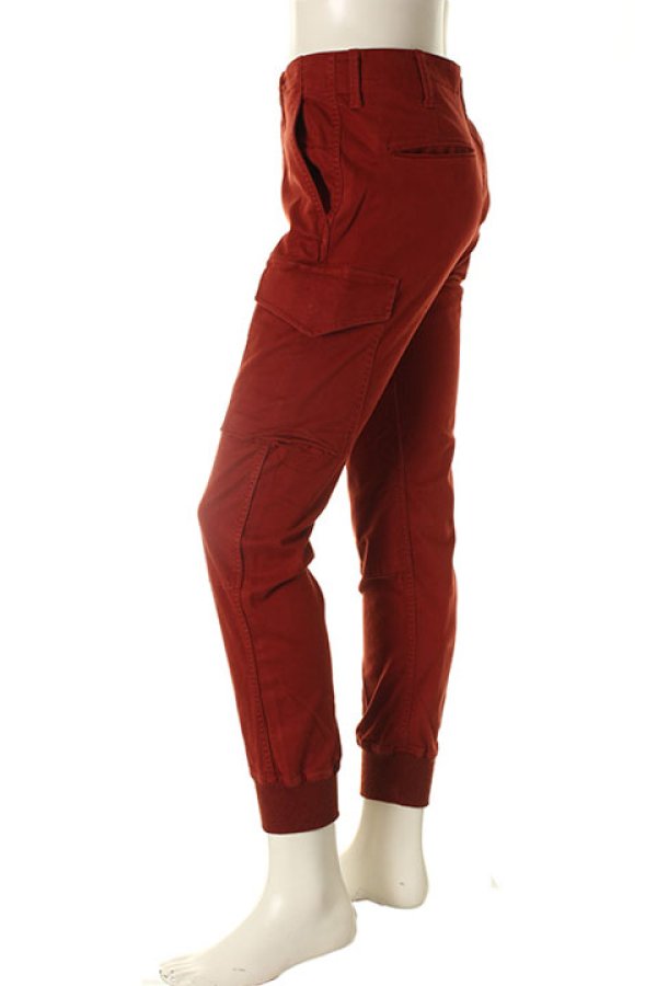 画像3: 【 30%OFF セール52,800円→36,960円】 1piu1uguale3 ウノピゥウノウグァーレトレ STRETCH TWILL BIO WASH TROUSERS ARMY PANTS{MRP200-CTT006-45-AFA} (3)