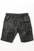 画像1: 1piu1uguale3 ウノピゥウノウグァーレトレ ORIGINAL BANDANA PATCH SWEAT SHORTS{MRP333-COT228-Z99-AHS} (1)