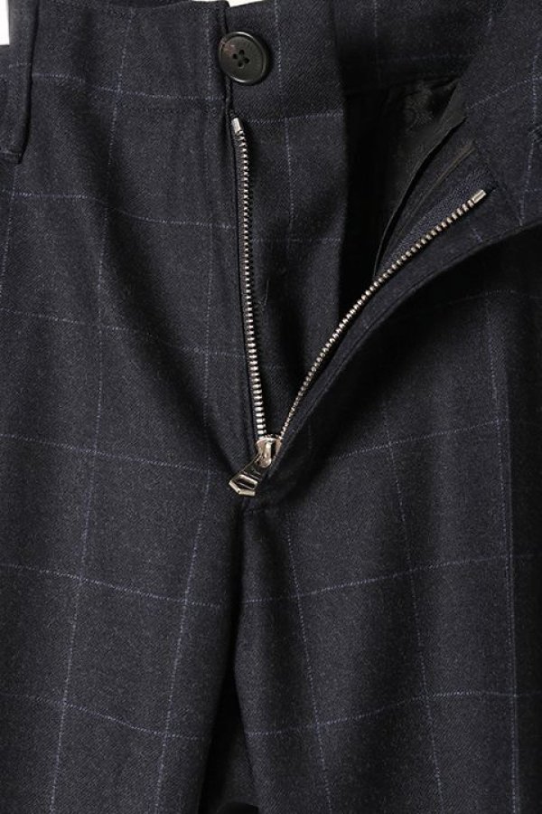 画像3: 1piu1uguale3 ウノピゥウノウグァーレトレ RIB TAPERED SLACKS{MRP487-WOL116-57-BAA} (3)