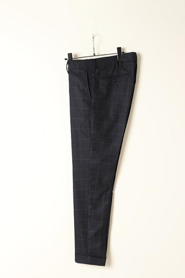 画像6: 1piu1uguale3 ウノピゥウノウグァーレトレ RIB TAPERED SLACKS{MRP487-WOL116-57-BAA} (6)