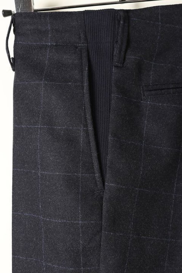 画像7: 1piu1uguale3 ウノピゥウノウグァーレトレ RIB TAPERED SLACKS{MRP487-WOL116-57-BAA} (7)