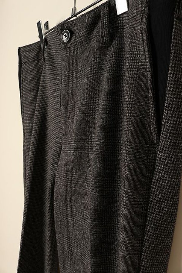 画像6: 【 30%OFF セール82,500円→57,750円】 1piu1uguale3 ウノピゥウノウグァーレトレ CRAZY RIB SLACKS{MRP588-WCT009-DE99-BCA} (6)