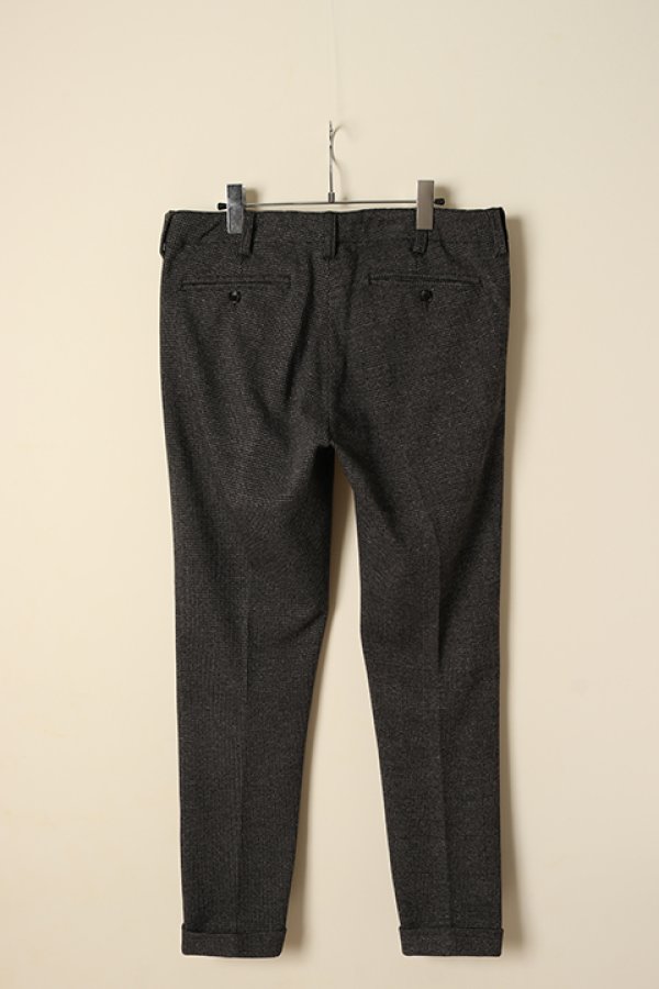 画像7: 【 30%OFF セール82,500円→57,750円】 1piu1uguale3 ウノピゥウノウグァーレトレ CRAZY RIB SLACKS{MRP588-WCT009-DE99-BCA} (7)