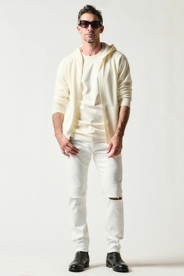 画像4: 【 30%OFF セール66,000円→46,200円】 1piu1uguale3 ウノピゥウノウグァーレトレ 9 TAPERED DAMAGED{MRP610-CTR020-DN12-BDS} (4)