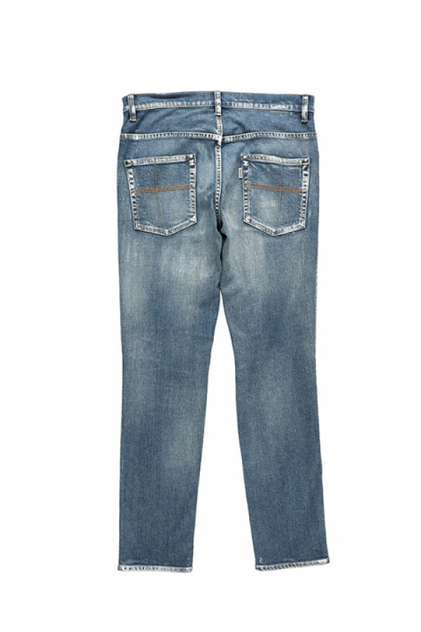 画像5: 【 30%OFF セール88,000円→61,600円】 1piu1uguale3 ウノピゥウノウグァーレトレ 9 TAPERED DAMAGED{MRP610-CTR021-DN52-BDS} (5)