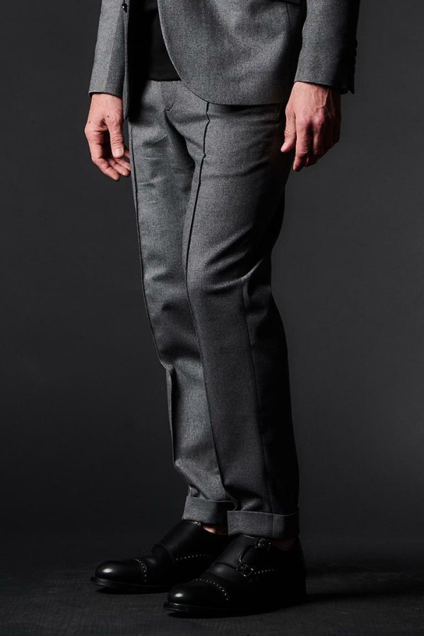 画像3: 1piu1uguale3 ウノピゥウノウグァーレトレ CRAZY COMFY CREASE SLACKS{-BEA} (3)